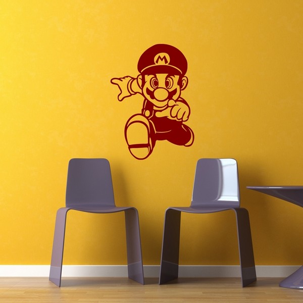 Exemple de stickers muraux: Mario Bros 2